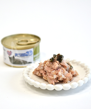 フォルツァ10 CAT プレミアム ナチュラルグルメ缶 マグロと海藻 かつお節 75g(X12)