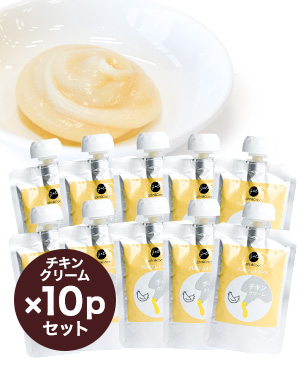 J&C プレミアムトリーツ チキンクリーム 60g×10