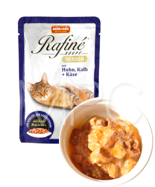 アニモンダ ラフィーネ ウェットスープ シニア 鶏肉・子牛肉・チーズ 100g