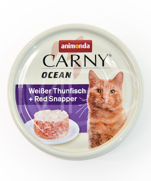 アニモンダ カーニーオーシャン ホワイトツナとレッドスナッパー 80g