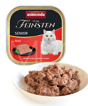 アニモンダ フォムファインステンシニアキャット 牛肉・豚肉・鶏肉 100g