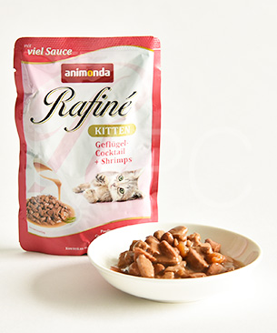 アニモンダ ラフィーネチャンク withソース キツン 鳥肉カクテル・エビ 100g