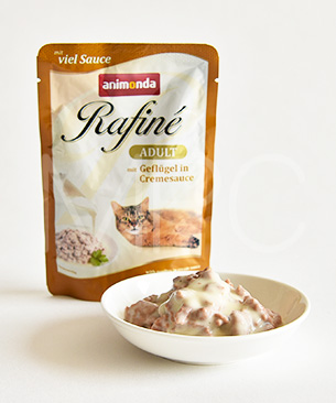 アニモンダ ラフィーネチャンク withソース アダルト 鳥・クリームソース 100g