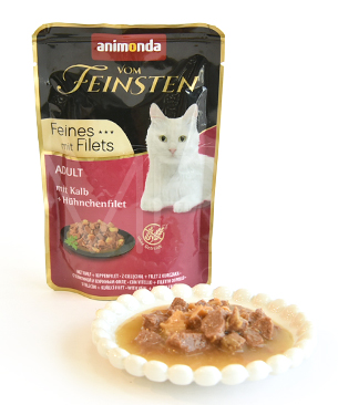 アニモンダ フォムファインステン デリ 子牛・チキンフィレ 85ｇ
