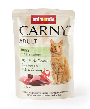 アニモンダ CAT カーニー パウチ 鶏・ウサギ 85g