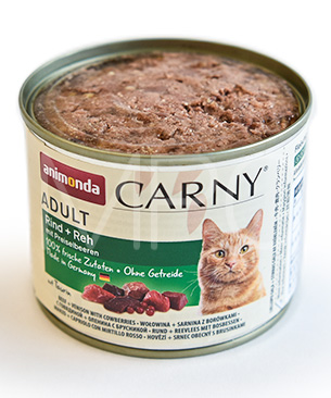 アニモンダ カーニーミート アダルト 牛肉 鹿肉 クランベリー200g