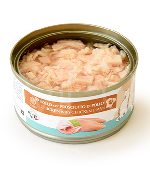 シェフ CAT チキン・チキンハム 成猫用 80g