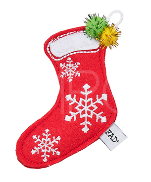 FAD【数量限定品】フェルト･トイ ホリデー ソックス&オーナメント