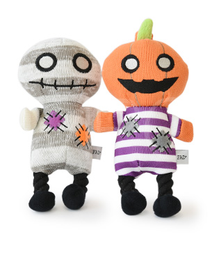 FAD【数量限定品】プラッシュトイ･ウィズロープ ハロウィン･パンプキン