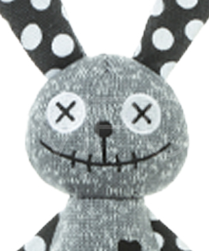 FAD【数量限定品】アニマルプラッシュトイ ドット ラビット