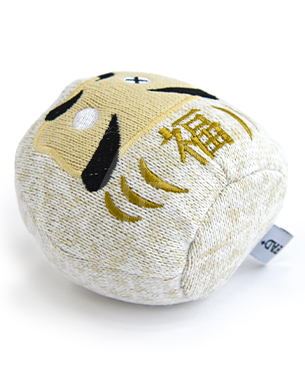 FAD 【数量限定品】 プラッシュトイ ダルマ ホワイト S