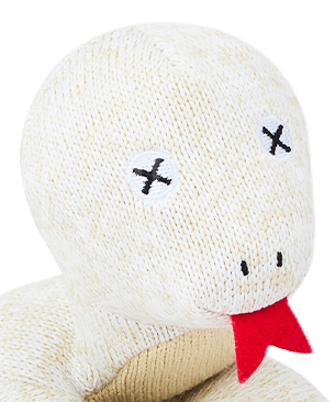 FAD【数量限定品】干支プラッシュトイ スネーク ホワイト ワイド S