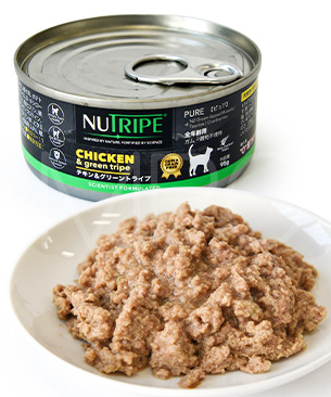 ニュートライプ【特別価格品】CAT ピュア チキン&グリーントライプ缶 95g