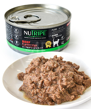 ニュートライプ【特別価格品】CAT ピュア ビーフ&グリーントライプ缶 95g