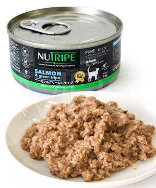 ニュートライプ【特別価格品】CAT ピュア サーモン&グリーントライプ缶 95g