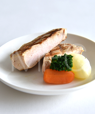 【季節限定品】 ターキー肉のグリエ3種の野菜添え 60g (猫用)◆クール便（冷凍）◆