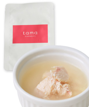 tama チキンのスープ煮 100g