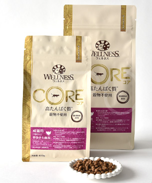 ウェルネス コア 穀物不使用 成猫用 骨抜き七面鳥