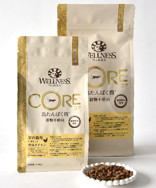 ウェルネス コア 穀類不使用 室内猫用 骨抜きチキン