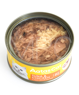 アタス CAT タンタライジング ツナ＆チキン 80g