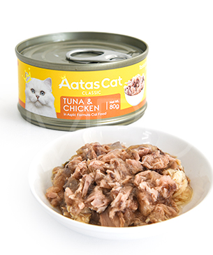 アタス CAT タンタライジング ツナ＆チキン 80g