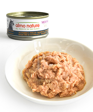 アルモネイチャー CAT HFC サバ&チキンムース 70g