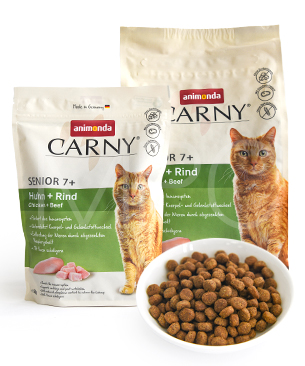 アニモンダ CAT カーニー ドライ シニア猫用 鶏・牛