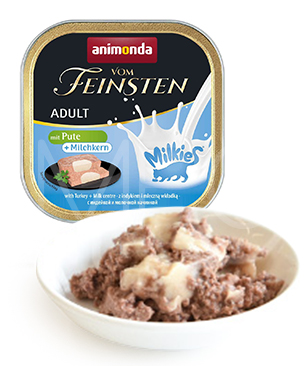 アニモンダ フォムファインステン ミルキース アダルト 七面鳥・ミルク 100g