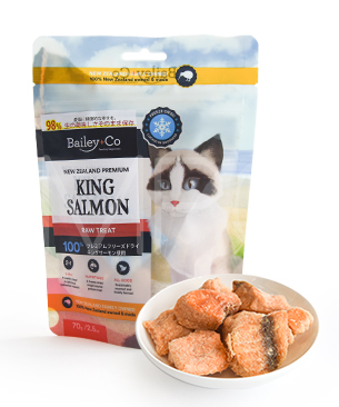 ベイリーコー CAT フリーズドライ キングサーモン 70g