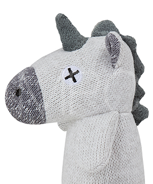 FAD 【数量限定品】 干支プラッシュトイ ホース グレー スリム S