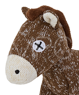 FAD 【数量限定品】 干支プラッシュトイ ホース ブラウン ワイド S