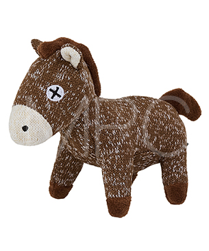 FAD 【数量限定品】 干支プラッシュトイ ホース ブラウン ワイド S