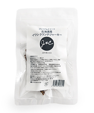 J&C プレミアムトリーツ  北海道産 イワシ クランチジャーキー 15g