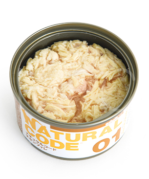 ナチュラルコード CAT クッキングウォーター チキンフィレ 85g NC01