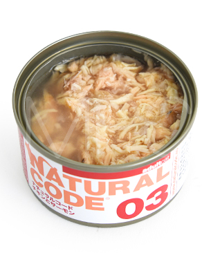 ナチュラルコード CAT クッキングウォーター チキンとサーモン 85g NC03
