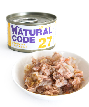 ナチュラルコード CAT ソフトジュレ マグロすり身入り 85g NC27