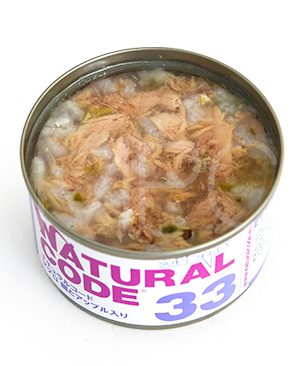 ナチュラルコード CAT ソフトジュレ マグロ 鯛とアップル入り 85g NC33