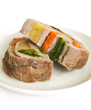 POCHI【季節限定品】完熟リンゴと菜の花のポークロール◆クール便(冷凍)◆