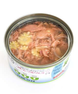 シグネチャー7 CAT グレービー キャットニップ 【水】 ツナ withベビーコーン 70g