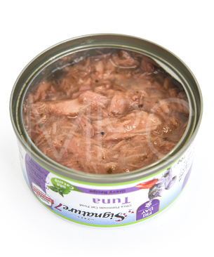 シグネチャー7 CAT グレービー キャットニップ 【金】 ツナ 70g