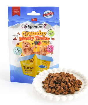 シグネチャー7 CAT クランチー ミーティートリーツ ツナフレーバー 50g