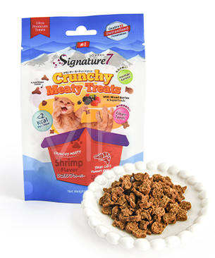 シグネチャー7 CAT クランチー ミーティートリーツ シュリンプフレーバー 50g