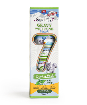 シグネチャー7 CAT グレービー キャットニップ ウィークリーパック