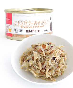 tama 総合栄養食 チキン ゼリー おかか入り 80g