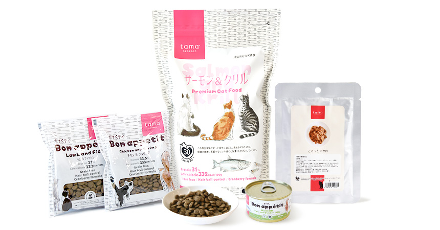 メインのフードはどれにする?こちらの3種類からお選びいただけます。