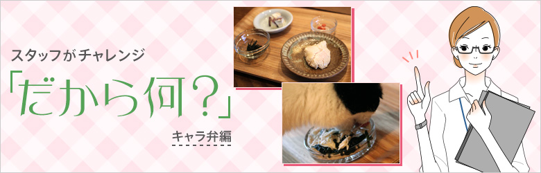 スタッフがチャレンジ「だから何?」キャラ弁編