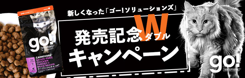 「go！ソリューションズ」新商品＆リニューアル【Ｗキャンペーン開催】