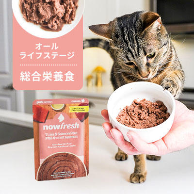 ナウフレッシュ レトルトパウチ グレインフリー ツナ&サーモンパテ 71g