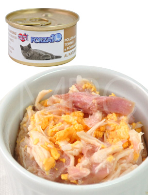 フォルツァ10 CAT プレミアム ナチュラルグルメ缶 チキン・ツナ・チーズ75ｇ