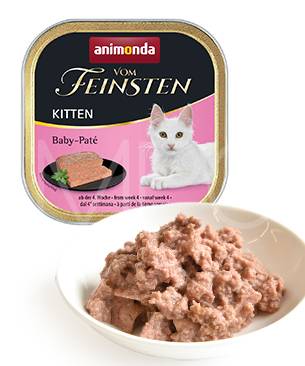 アニモンダ フォムファインステンCAT ベビーパテ 牛肉とポルトリー 100g